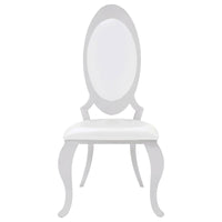 Antoine Upholstered Dining Chair Cream White (Set of 2)