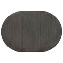 Lavon Oval 60-inch Wood Extension Leaf Dining Table Medium Grey