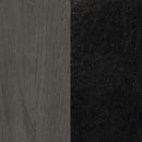 Lavon Wood Dining Side Chair Black and  Medium Grey (Set of 2)