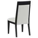 Brookmead 5-piece Extension Leaf Dining Table Set Black