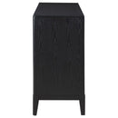 Brookmead 4-door Sideboard Buffet Storage Cabinet Black