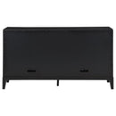 Brookmead 4-door Sideboard Buffet Storage Cabinet Black