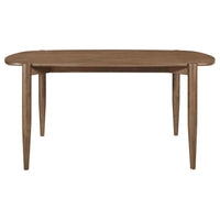 Dortch Oval 63-inch Solid Wood Dining Table Walnut