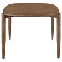 Dortch Oval 63-inch Solid Wood Dining Table Walnut