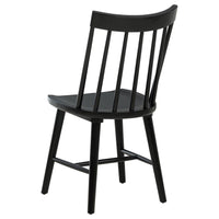 Middleton 6-piece Extension Leaf Dining Set Brown and Black