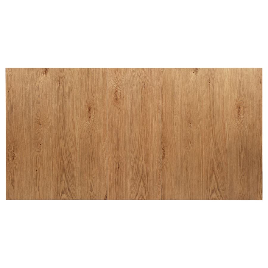 Middleton 76-inch Extension Leaf Dining Table Natural Brown