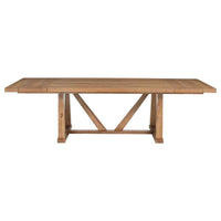 Middleton 10-piece Extension Leaf Dining Set Natural Brown and Black