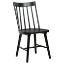Middleton 7-piece Extension Leaf Dining Set Brown and Black