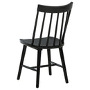 Middleton 7-piece Extension Leaf Dining Set Brown and Black