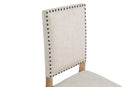 Middleton Upholstered Dining Side Chair Beige (Set of 2)