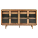 Middleton 4-door Sideboard Server with Dual Drawers Natural