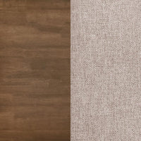 Parkridge Dining Side Chair Natural Walnut (Set of 2)