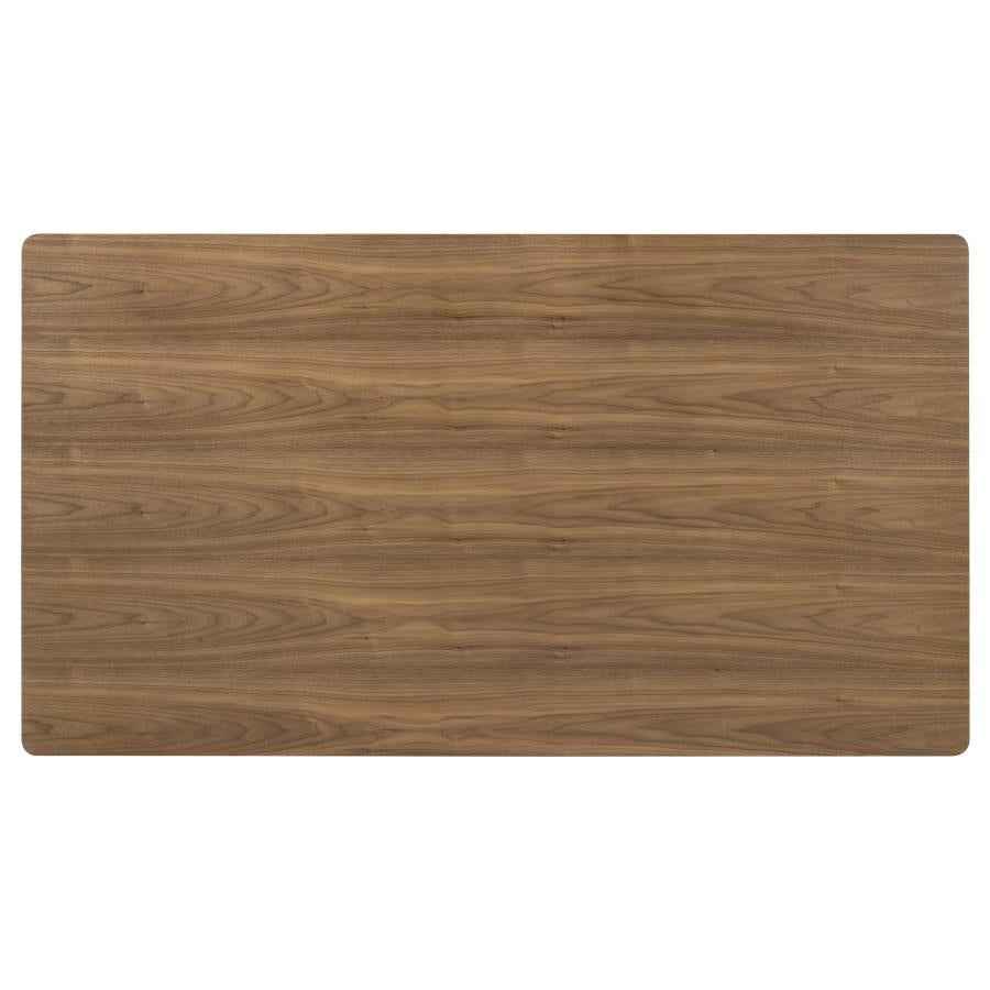 Crestmore 7-piece Rectangular Dining Table Set Walnut