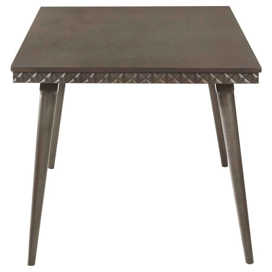 Onslow 59-inch Rectangular Wood Dining Table Dark Brown
