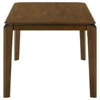 Almonte 59-inch Rectangular Wood Dining Table Dark Brown - Home & Sleep Outlet