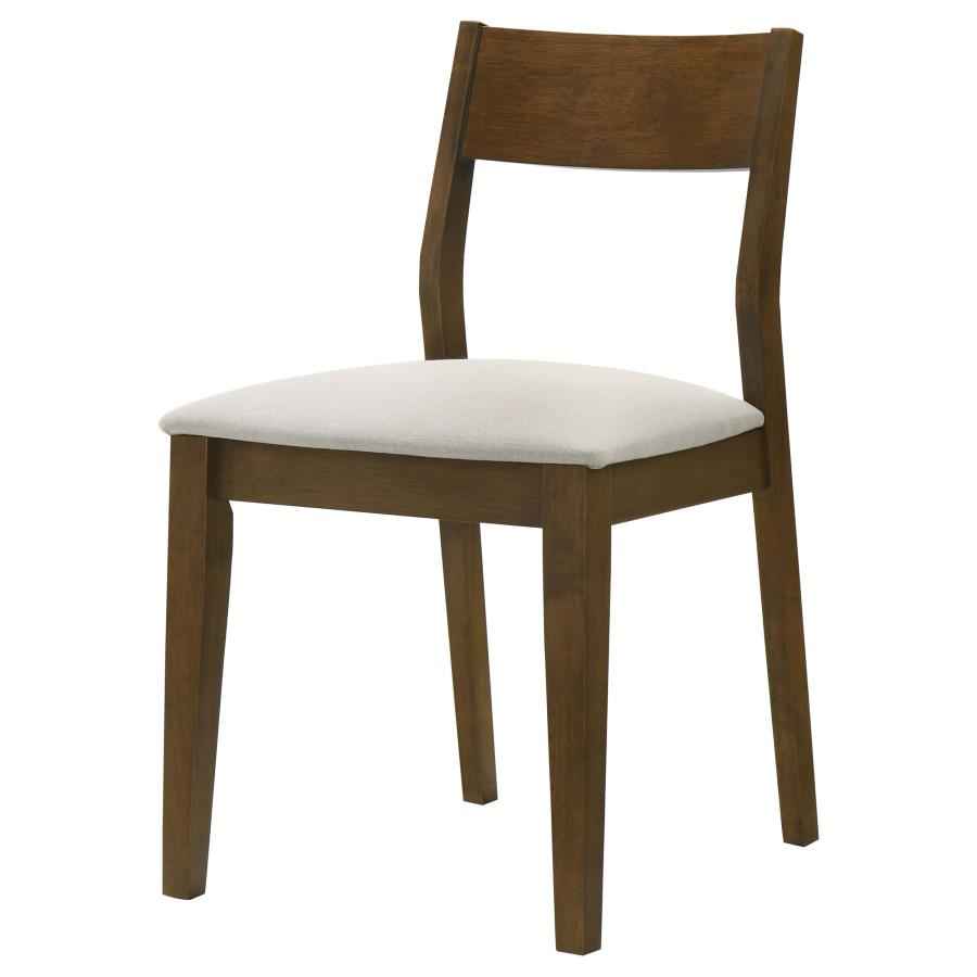 Almonte Dining Chair Upholstered Seat Dark Brown (Set of 2) - Home & Sleep Outlet