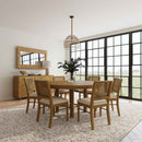 Arini 7-piece Round Dining Room Table Set Sand Wash - Home & Sleep Outlet