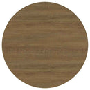 Arini 60-inch Round Wood Dining Room Table Sand Wash - Home & Sleep Outlet