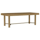 Arini 5-piece Extension Leaf Dining Table Set Sand Wash - Home & Sleep Outlet