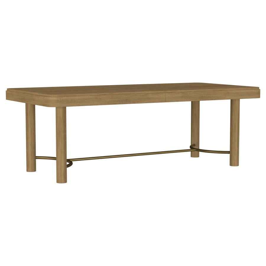 Arini 7-piece Extension Leaf Dining Table Set Sand Wash - Home & Sleep Outlet