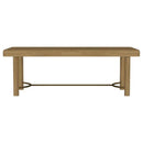 Arini 104-inch Extension Leaf Dining Table Sand Wash - Home & Sleep Outlet