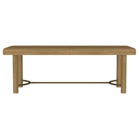 Arini 104-inch Extension Leaf Dining Table Sand Wash - Home & Sleep Outlet