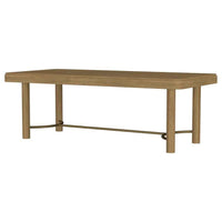 Arini 104-inch Extension Leaf Dining Table Sand Wash - Home & Sleep Outlet