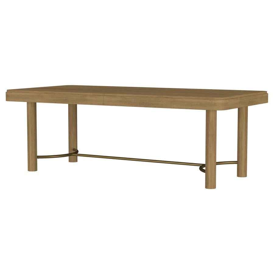 Arini 104-inch Extension Leaf Dining Table Sand Wash - Home & Sleep Outlet