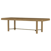 Arini 104-inch Extension Leaf Dining Table Sand Wash - Home & Sleep Outlet