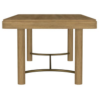 Arini 104-inch Extension Leaf Dining Table Sand Wash - Home & Sleep Outlet