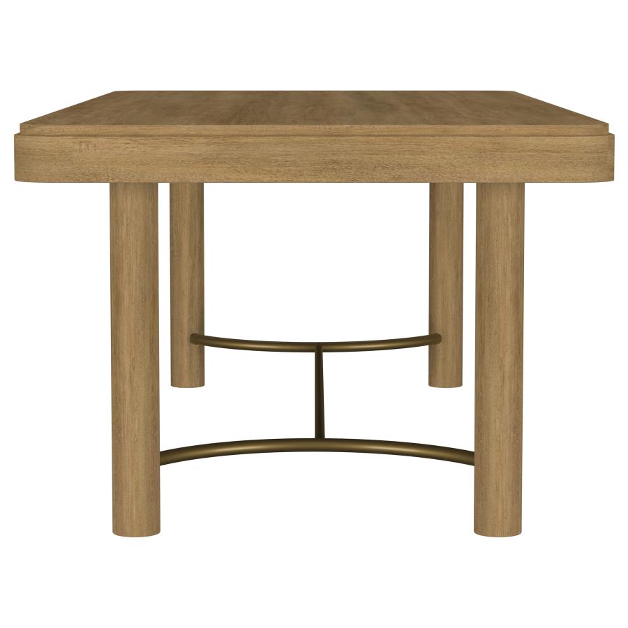 Arini 104-inch Extension Leaf Dining Table Sand Wash - Home & Sleep Outlet