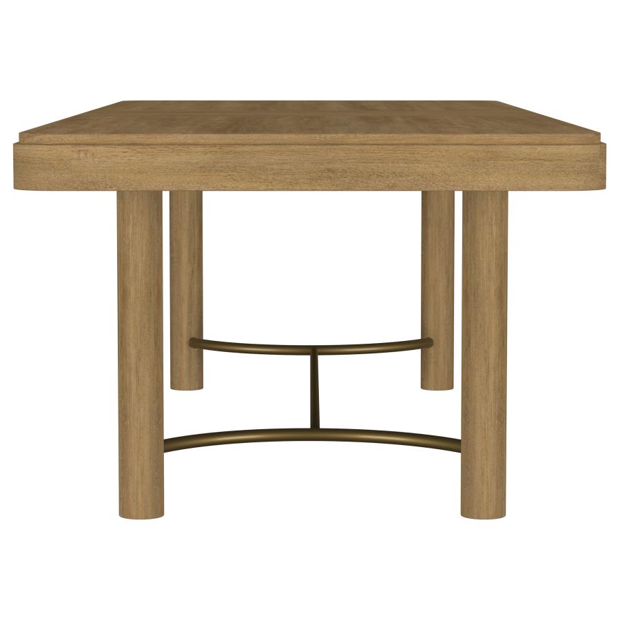 Arini 104-inch Extension Leaf Dining Table Sand Wash - Home & Sleep Outlet