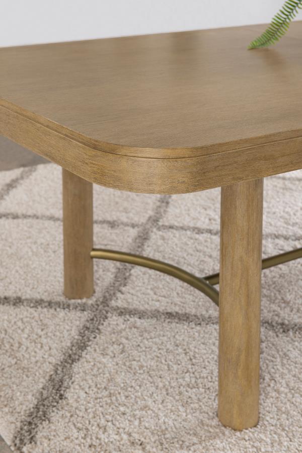 Arini 104-inch Extension Leaf Dining Table Sand Wash - Home & Sleep Outlet