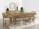 Arini 104-inch Extension Leaf Dining Table Sand Wash - Home & Sleep Outlet