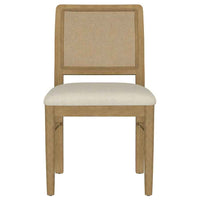 Arini Rattan Cane Dining Side Chair Sand Wash (Set of 2) - Home & Sleep Outlet