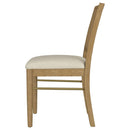 Arini Rattan Cane Dining Side Chair Sand Wash (Set of 2) - Home & Sleep Outlet