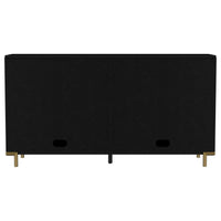 Arini 2-drawer Cane Door Dining Sideboard Server Black - Home & Sleep Outlet