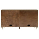 Arini 2-drawer Cane Door Dining Sideboard Server Sand Wash - Home & Sleep Outlet
