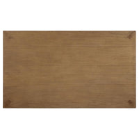 Bruner 7-piece 72-inch Rectangular Dining Set Natural Brown - Home & Sleep Outlet
