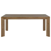 Bruner 72-inch Rectangular Wood Dining Table Natural Brown - Home & Sleep Outlet
