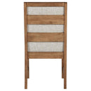 Bruner Upholstered Side Chair Natural Brown (Set of 2) - Home & Sleep Outlet