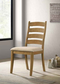 Danvers Wood Dining Side Chair Brown Oak (Set of 2) - Home & Sleep Outlet