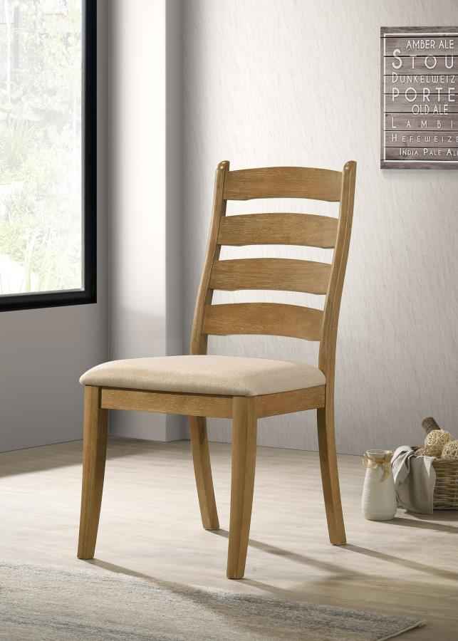 Danvers Wood Dining Side Chair Brown Oak (Set of 2) - Home & Sleep Outlet