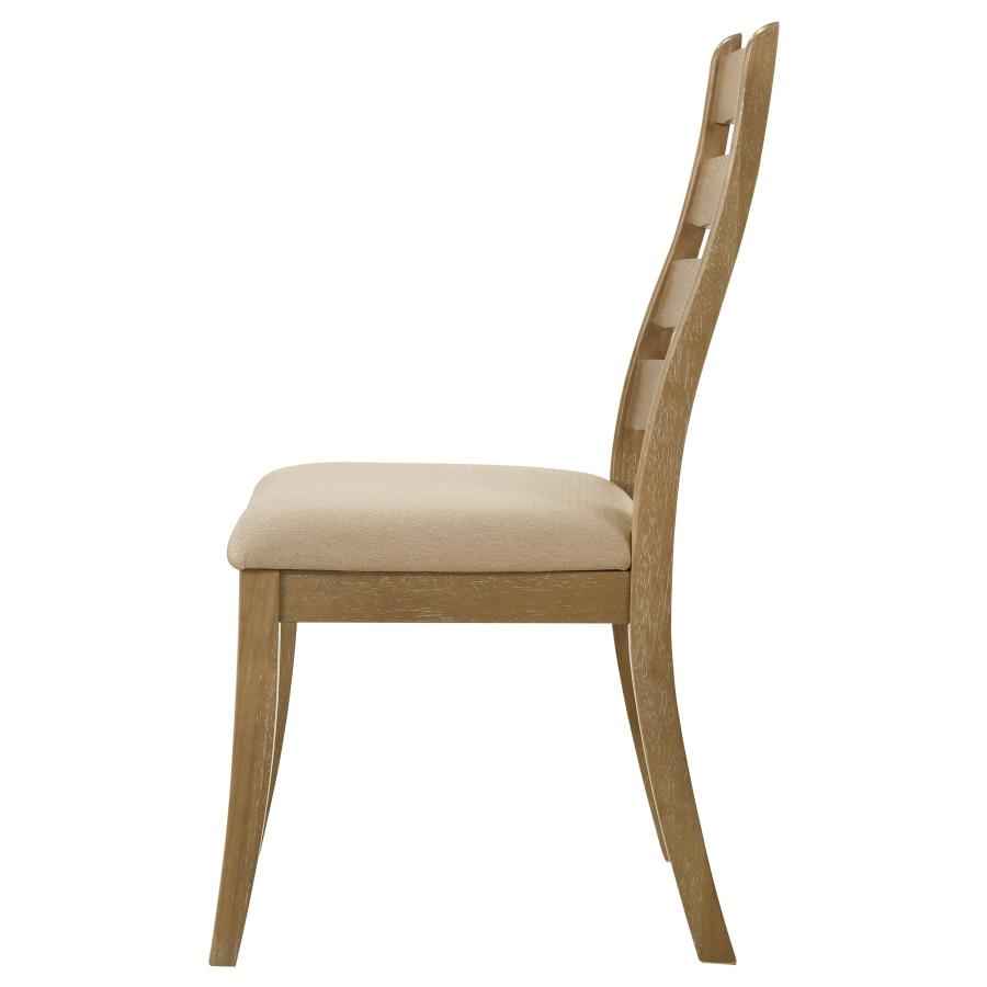Danvers Wood Dining Side Chair Brown Oak (Set of 2) - Home & Sleep Outlet