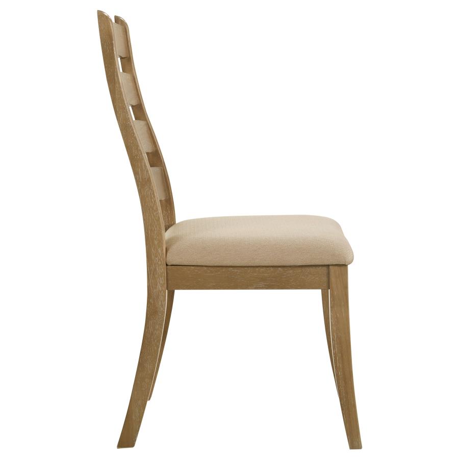 Danvers Wood Dining Side Chair Brown Oak (Set of 2) - Home & Sleep Outlet