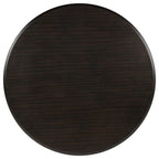 Twyla 5-piece Round Wood Dining Room Table Set Dark Cocoa