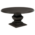 Home & Sleep Outlet - Twyla 60-inch Round Wood Dining Room Table Dark Cocoa