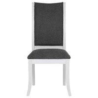 Judd 5-piece 54-inch Round Wood Dining Table Set Pearl White