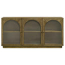 Castlewood 71-inch Dining Sideboard Buffet Server Brown Oak