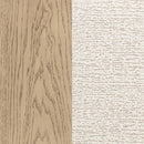 Kailani Rattan Cane Counter Side Chair Beige Oak (Set of 2)